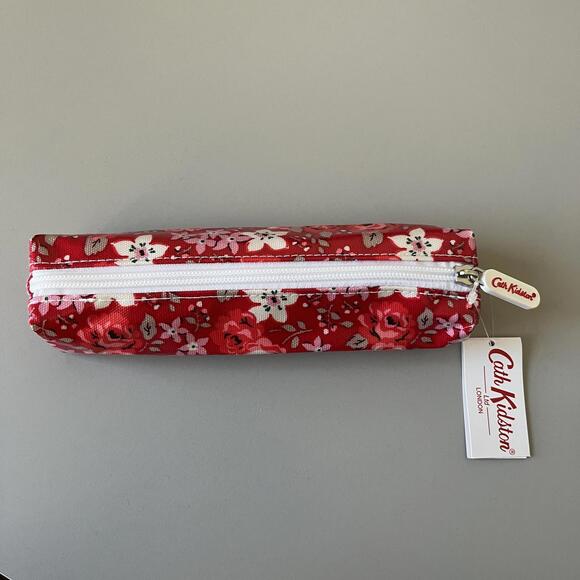 Cath Kidston Red Flowers Small Pencil Case NWT - Picture 2 of 3